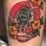 Фото рисунока тату с подковой 22.07.2021 №632 - drawing tattoo horseshoe - tatufoto.com