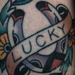 Фото рисунока тату с подковой 22.07.2021 №641 - drawing tattoo horseshoe - tatufoto.com