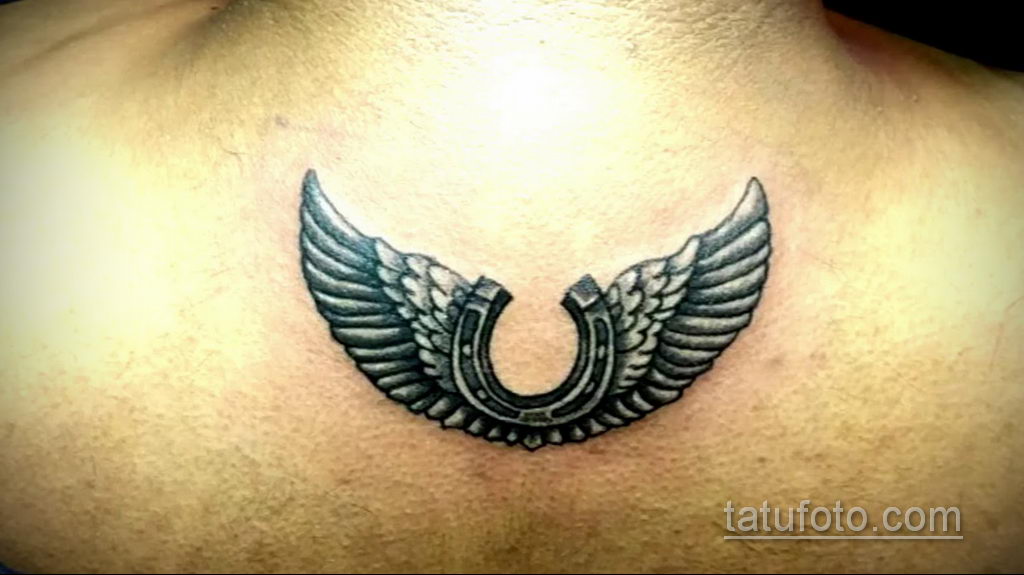 Фото рисунока тату с подковой 22.07.2021 №644 - drawing tattoo horseshoe - tatufoto.com