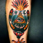 Фото рисунока тату с подковой 22.07.2021 №670 - drawing tattoo horseshoe - tatufoto.com