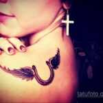 Фото рисунока тату с подковой 22.07.2021 №671 - drawing tattoo horseshoe - tatufoto.com
