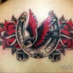 Фото рисунока тату с подковой 22.07.2021 №678 - drawing tattoo horseshoe - tatufoto.com