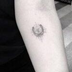 Фото рисунока тату с подковой 22.07.2021 №705 - drawing tattoo horseshoe - tatufoto.com