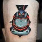 Фото тату астронавт 17.07.2021 №209 - astronaut tattoo - tatufoto.com