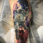 Фото тату астронавт 17.07.2021 №219 - astronaut tattoo - tatufoto.com