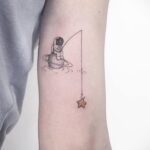 Фото тату астронавт 17.07.2021 №238 - astronaut tattoo - tatufoto.com