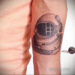 Фото тату астронавт 17.07.2021 №262 - astronaut tattoo - tatufoto.com