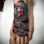 Фото тату астронавт 17.07.2021 №284 - astronaut tattoo - tatufoto.com
