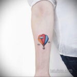 Фото тату воздушный шар 05.07.2021 №033 - balloon tattoo - tatufoto.com