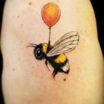 Фото тату воздушный шар 05.07.2021 №055 - balloon tattoo - tatufoto.com