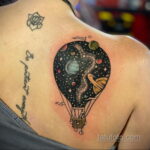 Фото тату воздушный шар 05.07.2021 №067 - balloon tattoo - tatufoto.com