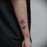 Фото тату воздушный шар 05.07.2021 №068 - balloon tattoo - tatufoto.com