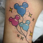 Фото тату воздушный шар 05.07.2021 №101 - balloon tattoo - tatufoto.com