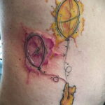 Фото тату воздушный шар 05.07.2021 №112 - balloon tattoo - tatufoto.com