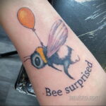 Фото тату воздушный шар 05.07.2021 №140 - balloon tattoo - tatufoto.com