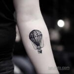 Фото тату воздушный шар 05.07.2021 №148 - balloon tattoo - tatufoto.com