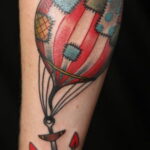 Фото тату воздушный шар 05.07.2021 №181 - balloon tattoo - tatufoto.com