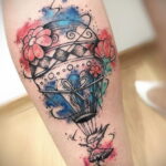 Фото тату воздушный шар 05.07.2021 №204 - balloon tattoo - tatufoto.com