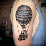 Фото тату воздушный шар 05.07.2021 №230 - balloon tattoo - tatufoto.com