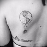 Фото тату воздушный шар 05.07.2021 №232 - balloon tattoo - tatufoto.com