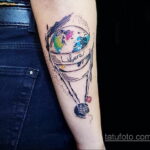 Фото тату воздушный шар 05.07.2021 №242 - balloon tattoo - tatufoto.com