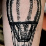 Фото тату воздушный шар 05.07.2021 №249 - balloon tattoo - tatufoto.com