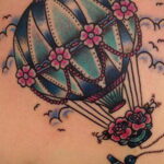 Фото тату воздушный шар 05.07.2021 №252 - balloon tattoo - tatufoto.com