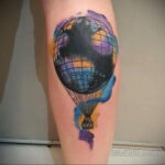 Фото тату воздушный шар 05.07.2021 №295 - balloon tattoo - tatufoto.com