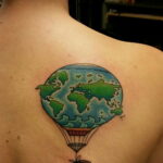 Фото тату воздушный шар 05.07.2021 №334 - balloon tattoo - tatufoto.com