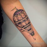 Фото тату воздушный шар 05.07.2021 №336 - balloon tattoo - tatufoto.com