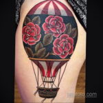 Фото тату воздушный шар 05.07.2021 №364 - balloon tattoo - tatufoto.com