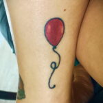 Фото тату воздушный шар 05.07.2021 №392 - balloon tattoo - tatufoto.com