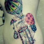 Фото тату воздушный шар 05.07.2021 №394 - balloon tattoo - tatufoto.com