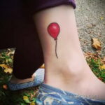 Фото тату воздушный шар 05.07.2021 №400 - balloon tattoo - tatufoto.com