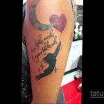 Фото тату воздушный шар 05.07.2021 №408 - balloon tattoo - tatufoto.com