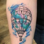 Фото тату воздушный шар 05.07.2021 №440 - balloon tattoo - tatufoto.com