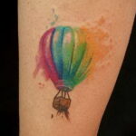 Фото тату воздушный шар 05.07.2021 №445 - balloon tattoo - tatufoto.com