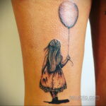 Фото тату воздушный шар 05.07.2021 №452 - balloon tattoo - tatufoto.com