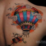 Фото тату воздушный шар 05.07.2021 №472 - balloon tattoo - tatufoto.com