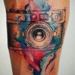 Фото тату камера 06.07.2021 №383 - tattoo camera - tatufoto.com