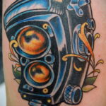 Фото тату камера 06.07.2021 №447 - tattoo camera - tatufoto.com