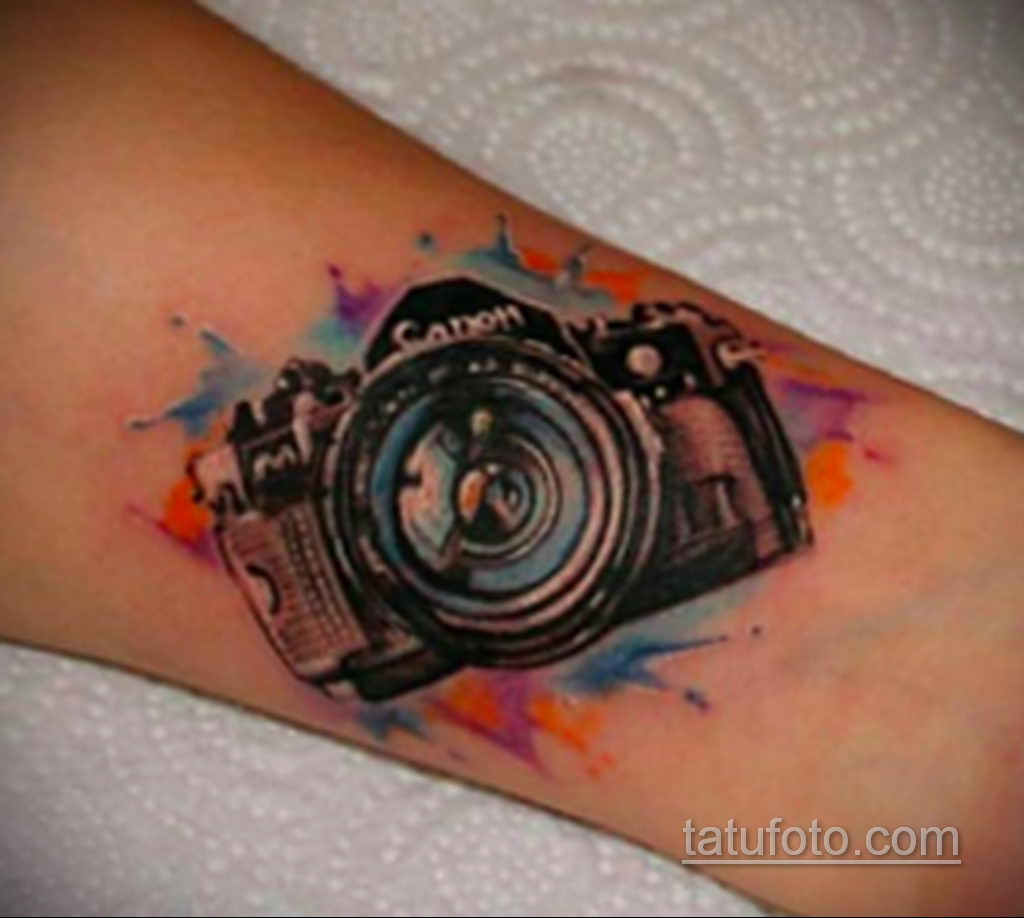 Фото тату камера 06.07.2021 №451 - tattoo camera - tatufoto.com