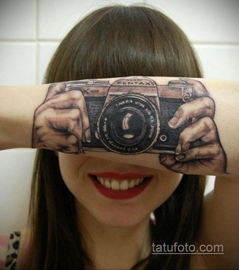 Фото тату камера 06.07.2021 №533 - tattoo camera - tatufoto.com