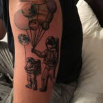 Фото тату планета 20.07.2021 №004 - planet tattoo - tatufoto.com