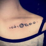 Фото тату планета 20.07.2021 №007 - planet tattoo - tatufoto.com