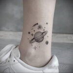 Фото тату планета 20.07.2021 №012 - planet tattoo - tatufoto.com