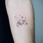 Фото тату планета 20.07.2021 №017 - planet tattoo - tatufoto.com