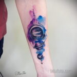 Фото тату планета 20.07.2021 №046 - planet tattoo - tatufoto.com
