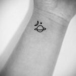 Фото тату планета 20.07.2021 №049 - planet tattoo - tatufoto.com