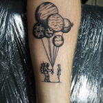 Фото тату планета 20.07.2021 №050 - planet tattoo - tatufoto.com